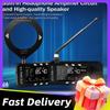 AMNVOLT V4 ATS MINI SI4732 Radio with Headphone Amplifier DSP Radio All Band FM AM SSB LSB USB Radio Receiver for Camping