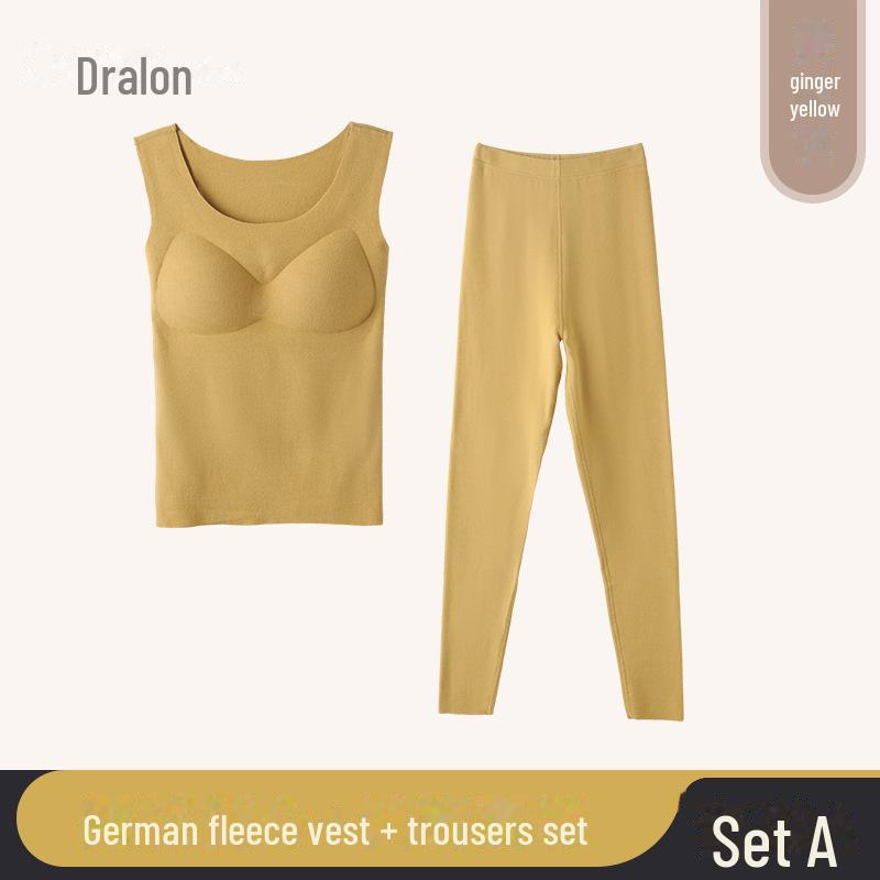 2023 Seamless Velvet-Lined Women's Warm Vest