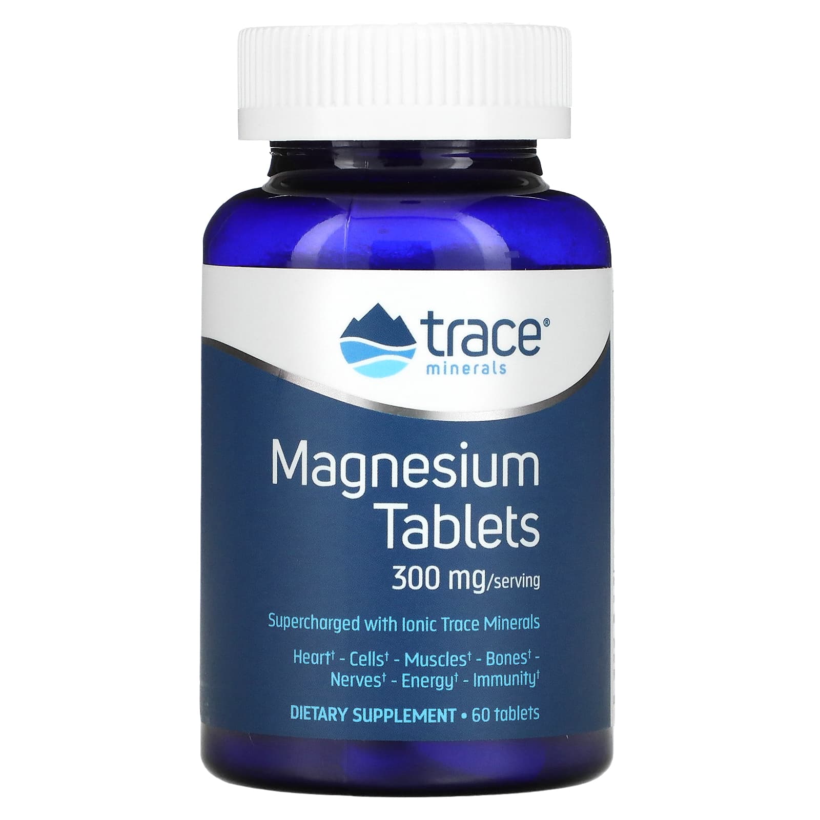

Magnesium, 300Mg, 60 Tablets (150Mg per tablet)