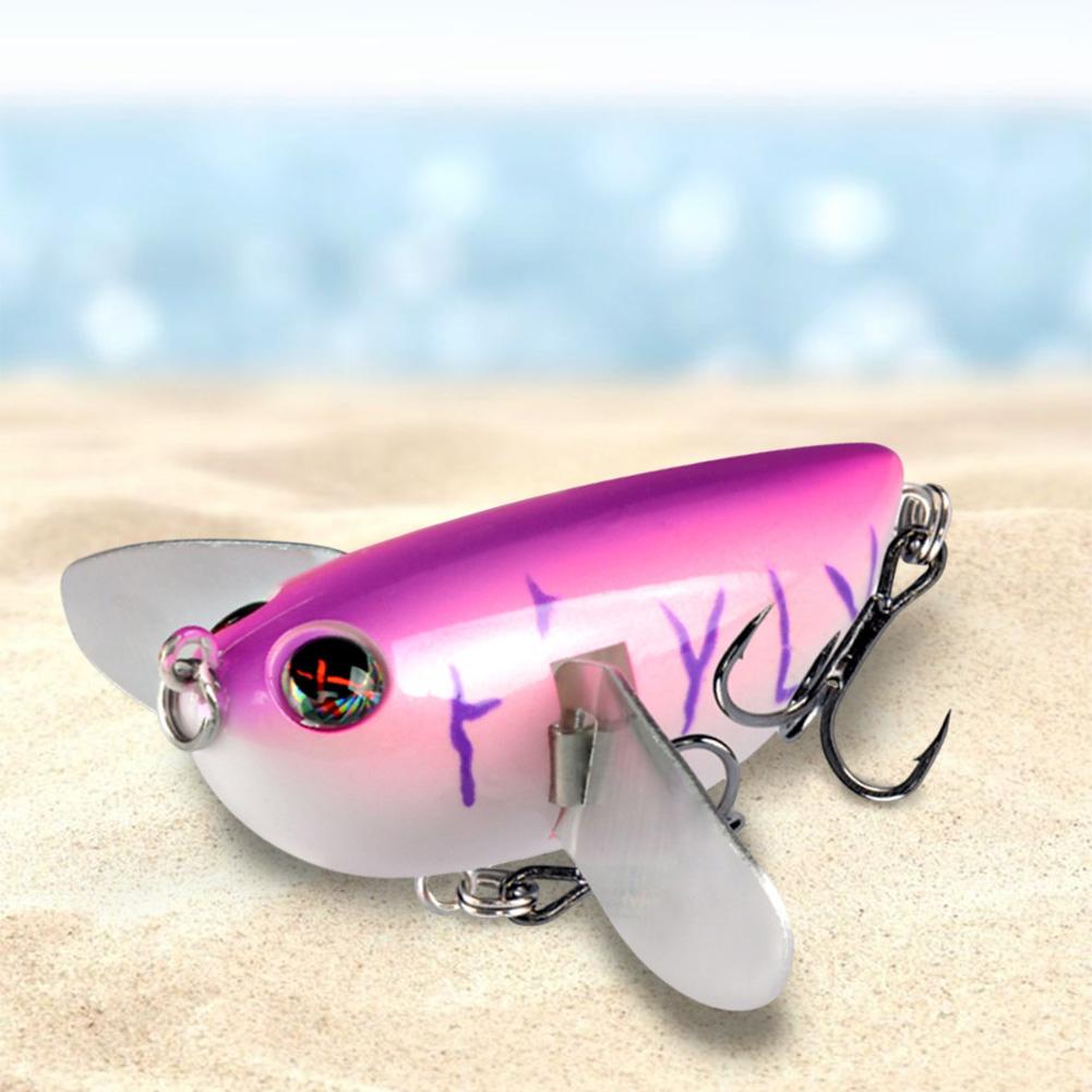 6cm 12.7g Simulace Cikády Rybářské Lure Kovová Čepel Křídla Popper Plovoucí Tvrdé Wobblery Návnada Crankbait Rybářské Příslušenství