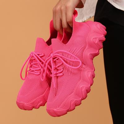 Women's Summer Mesh Running Shoes Comfortable Versatile Design Casual Sneakers Selling Well Lightweight Tennis Training Shoes