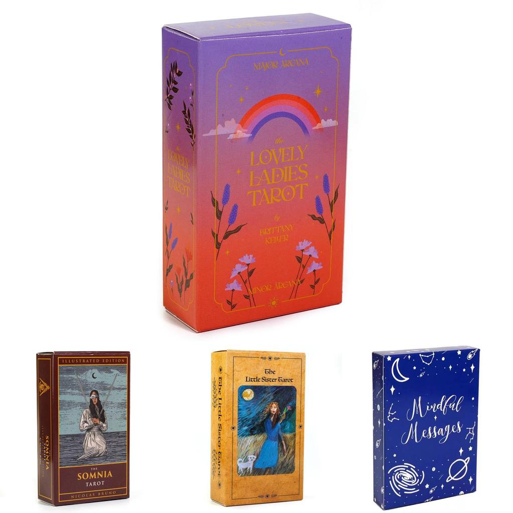 Nueva Edición Cartas de Tarot en Inglés Oráculo para Adivinación y Adivinación