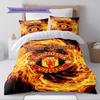 Name Custom Manchester United Pattern Bedding Set Quilt Cover Pillowcase Home Decor Gift (1 * duvet cover + 2 * pillowcase, without core)