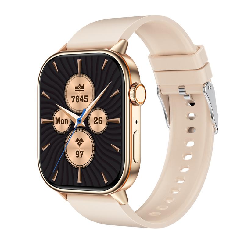 

QX17 Men Smart Watch BT Call AI Voice Compass Outdoor Sports Fitness Tracker GPS Motion Health Monitoring Smartwatch золотой