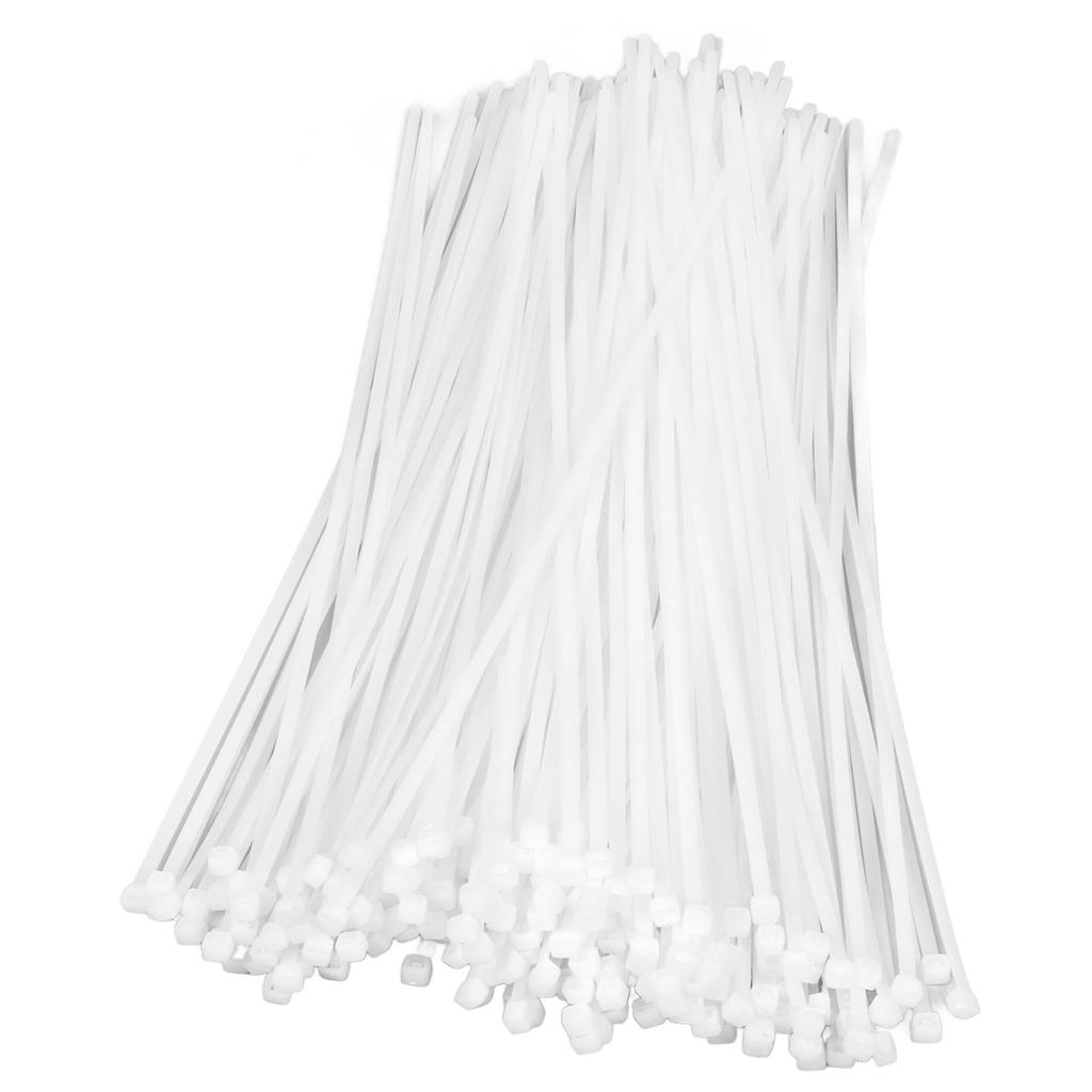 250 Stück Kabelbinder Nylon Witterungsbeständig Selbstsichernd Drahtbinder für Zuhause Büro 120 lbs