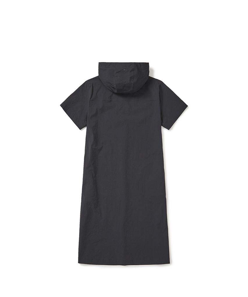 SNOWPEAK APPAREL Cooling Root Hooded Dress (S25Mwrop65) Charcoal
