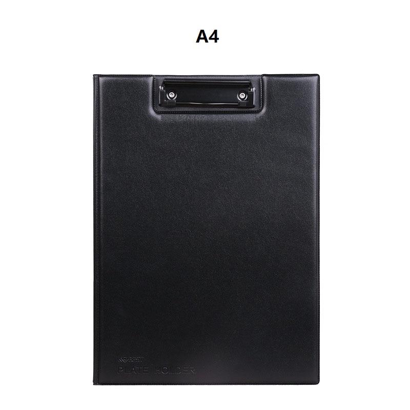 A4/A5 Klemmbrett Leder Schreibblock Mappe Papier Bürobedarf Organizer Klemmbrett Dokument Büro Schreibtischzubehör Tragbar Dekor