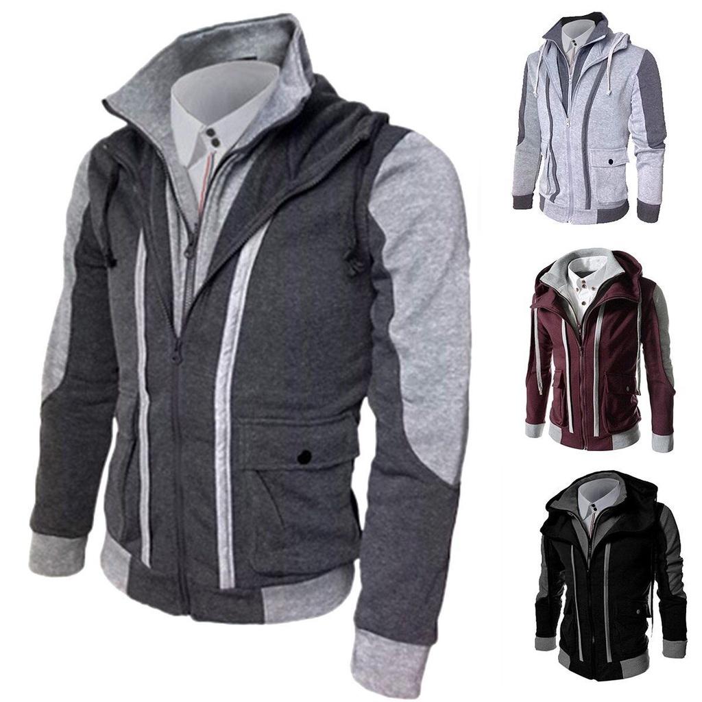 Luxurious Men's Winter Hoodie With Warm Hooded Sweatshirt For Ultimate Comfort
