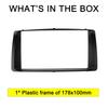 Radio Fascia for Toyota Corolla 2001-2006 GPS CD Stereo Panel Dash Mount Installation Trim Kit Frame Facia DVD Player FacePlate