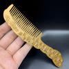 Anti-static Pure Brass Comb Handmade Gift Hair Comb  Home Dressing Table Decoration