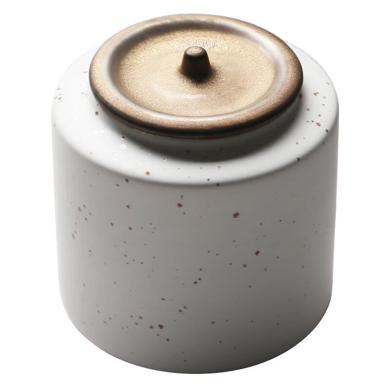 Matte Ceramic Tea Caddy