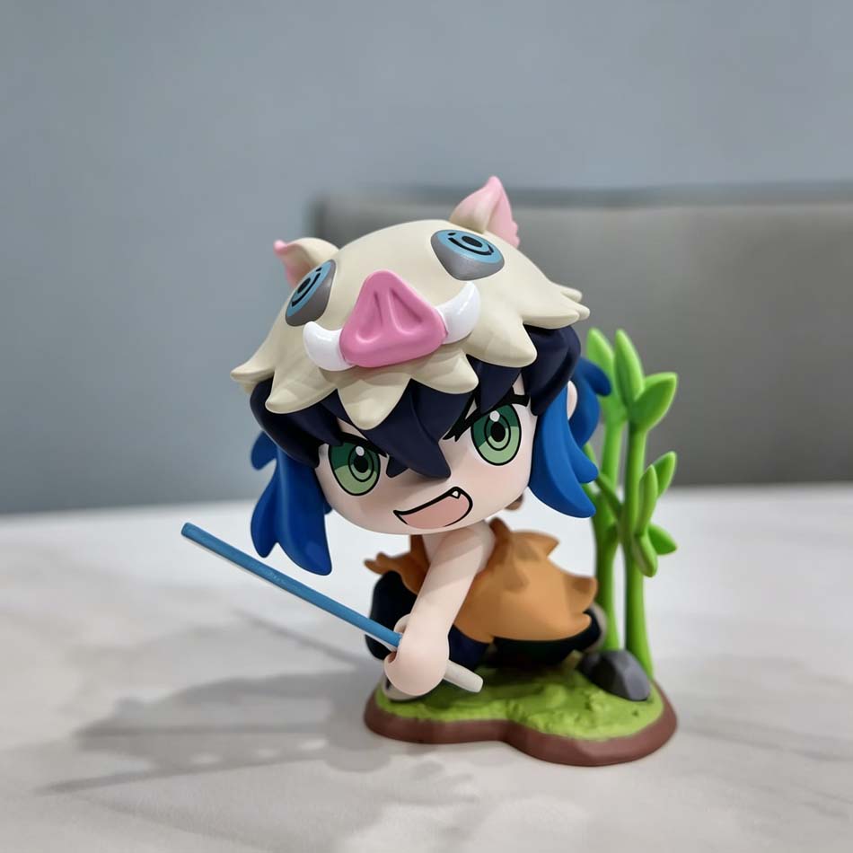 Demon Slayer Tanjiro Kamado Nezuko Anime Cartoon Figur Blind Box Kreative Personalisierte Statue Modell Ornament Überraschungsgeschenkbox