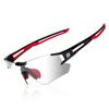 Rockbros Photochromic Sunglasses for Cycling and Hiking, Color-Changing, Ultra Lightweight, UV Protection, Storage Pouch Included, Unisex