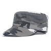 Outdoor Couple Camouflage Flat-Top Duck Tongue Cap Outdoor Sports Students Training Military Cap