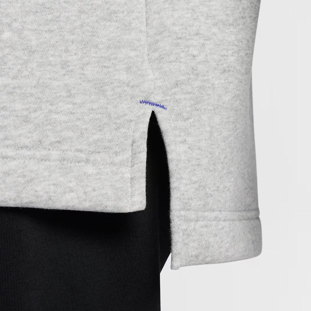 Nike Sportswear Phoenix Fleece Loose Fit Long Sleeve Polo Shirt Women Tops IF0257-043