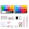 PXLAATY [Large Capacity 24 Colors, 48 Colors, 72 Colors] Iron Beads, 2.6mm Mini Size, Nano Beads Compatible, with Storage Case, Making Toy,