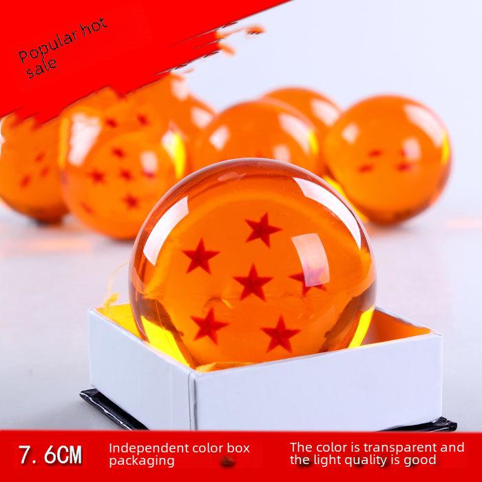 Sun Wukong Dragon Ball Kristallkugel-Set – handgefertigtes Anime-Modell, großer Summon Dragon Ball