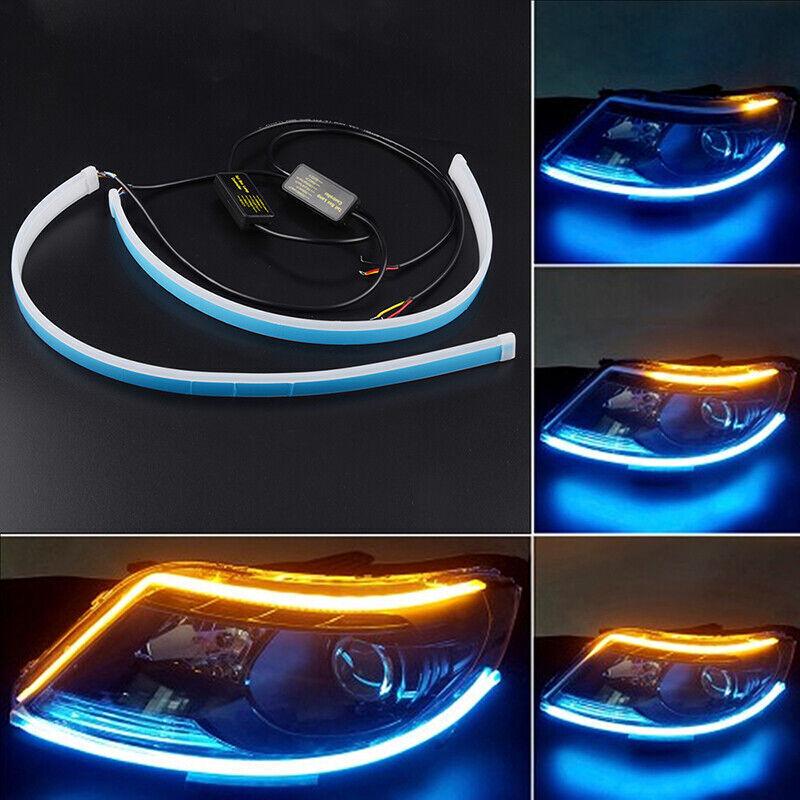30cm LED Car/Van/Trunk Tailgate Tail Light Turn Signal Running Flow Strip Lamps-