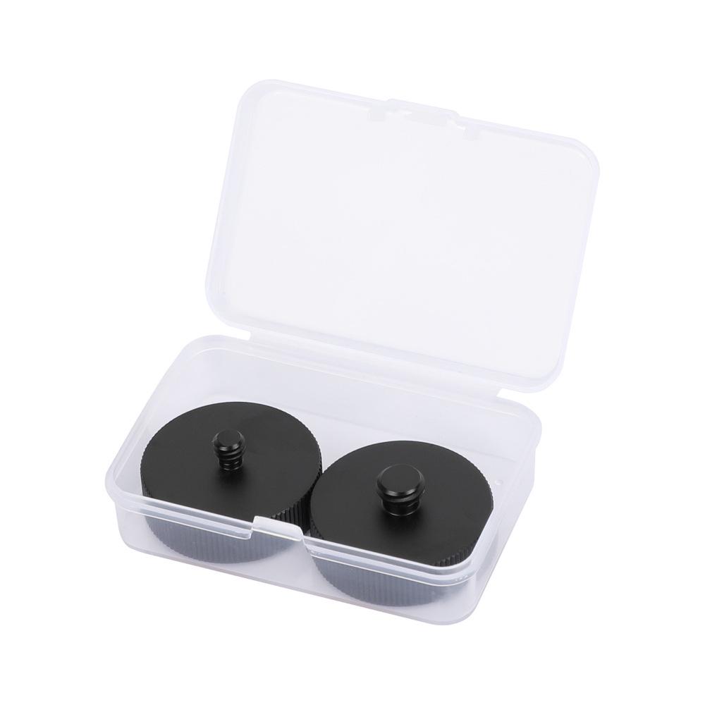 

HDRIG Microphone Mounting Screw Adapter 5/8 Female to 1/4 & 3/8 Male with Storage Box (2-Pack) 3743