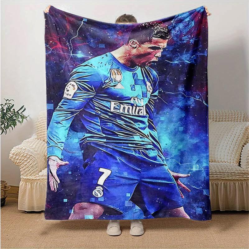 1pc Purple Butterfly & Flowers Galaxy Tapestry Wall Hanging Home Decor, Couch Throw Blanket, Outdoor Blanket .W065