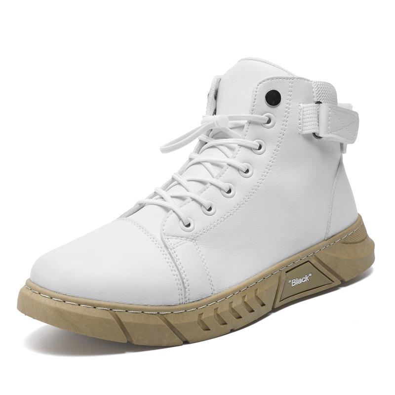 Модные мужские ботильоны Осень Новые Модные ботильоны в британском стиле Ретро кожаные — фото 6