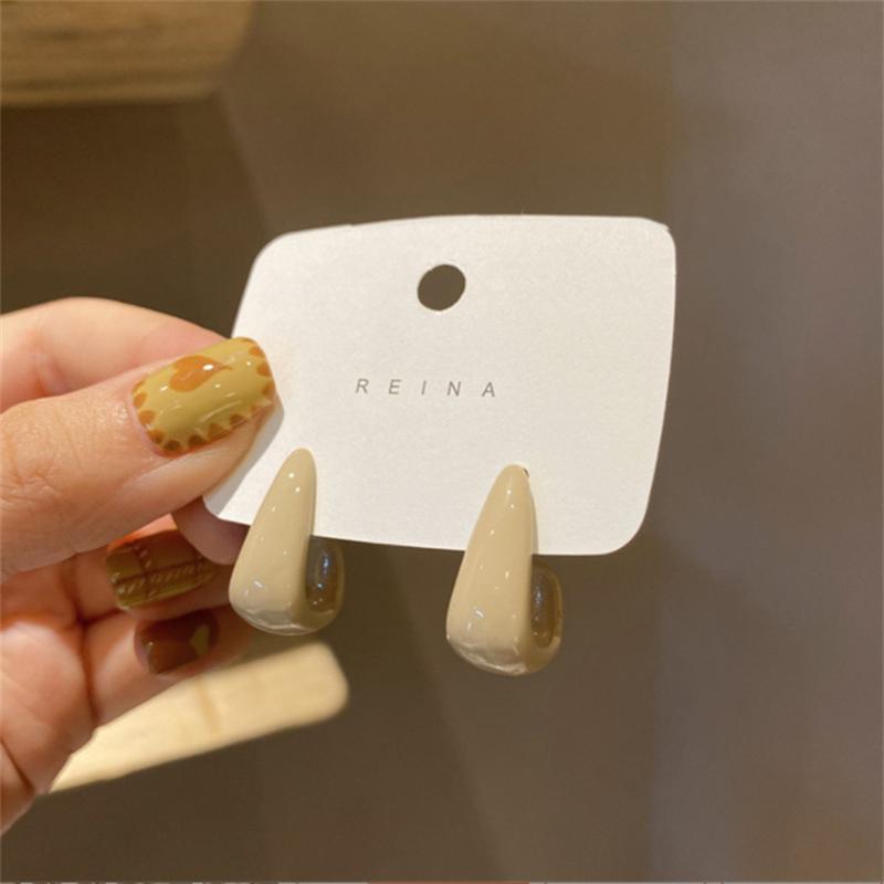 

Ретро серьги-подвески для женщин креативный дизайн темперамент личность ювелирные изделия девушка подарок Brincos бежевый