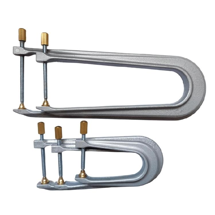 Aluminum Violin Bracing Clamp Sound Beam Crack Bonding Repair Clamp Violin Guitar Bass Bar Clamps Luthier Tools