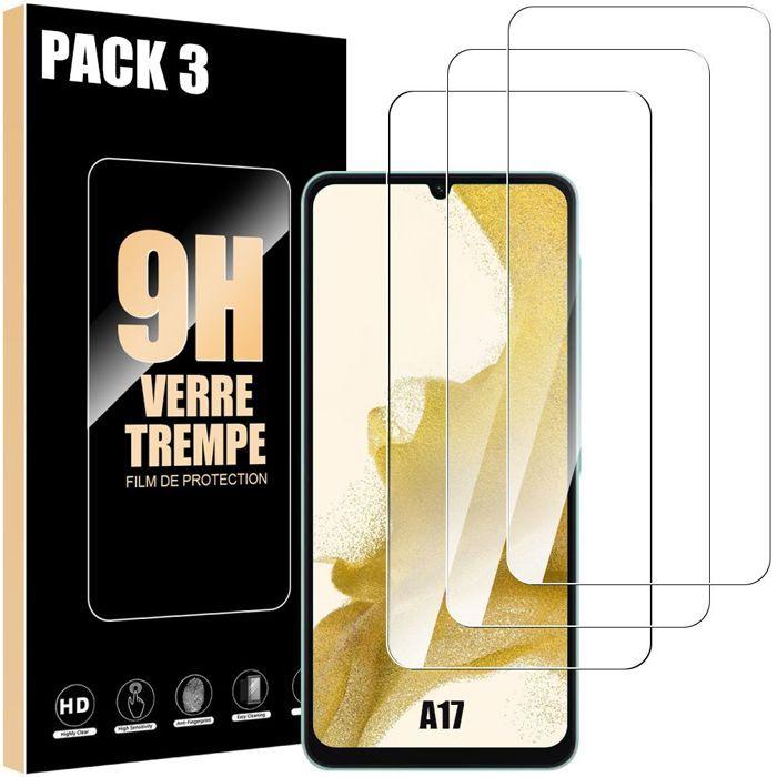 Verre Trempé pour Samsung Galaxy A17 - BOOLING - Pack de 3 Protection Transparent Anti-Rayures