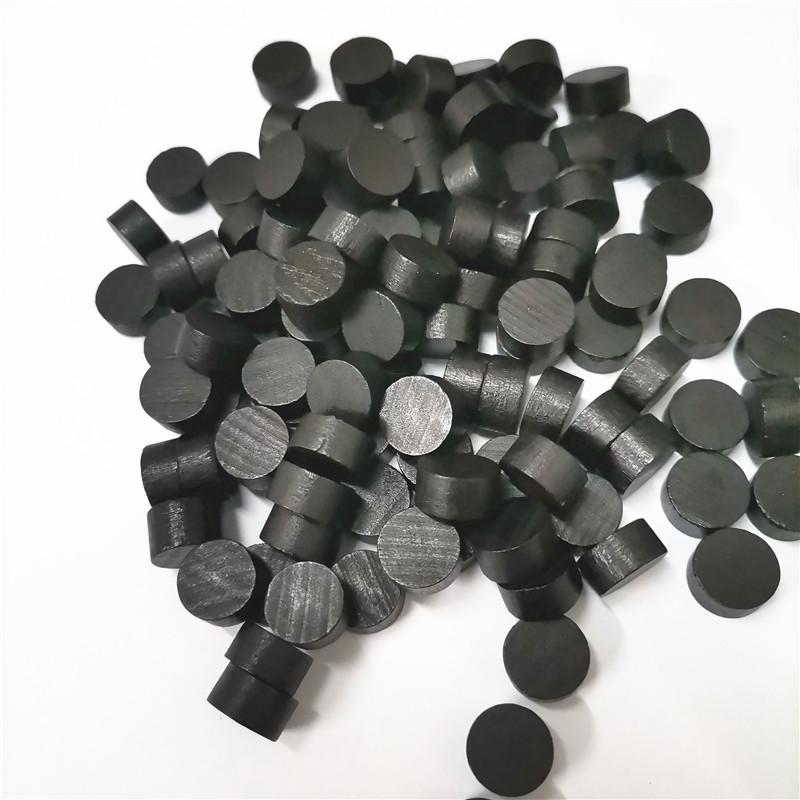 80Pcs 10*5Mm Round Circular Pawn Wooden Game Pieces Colorful Pawnchess For Board Gameeducational Games