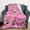 1 Stück Courage der feige Hund Outdoor-Decke Leichtes Flanell, Weich & Warm, Ganzjahresnutzung für Sofa, Outdoor, Camping, Wohnzimmer, Büro, Stuhl