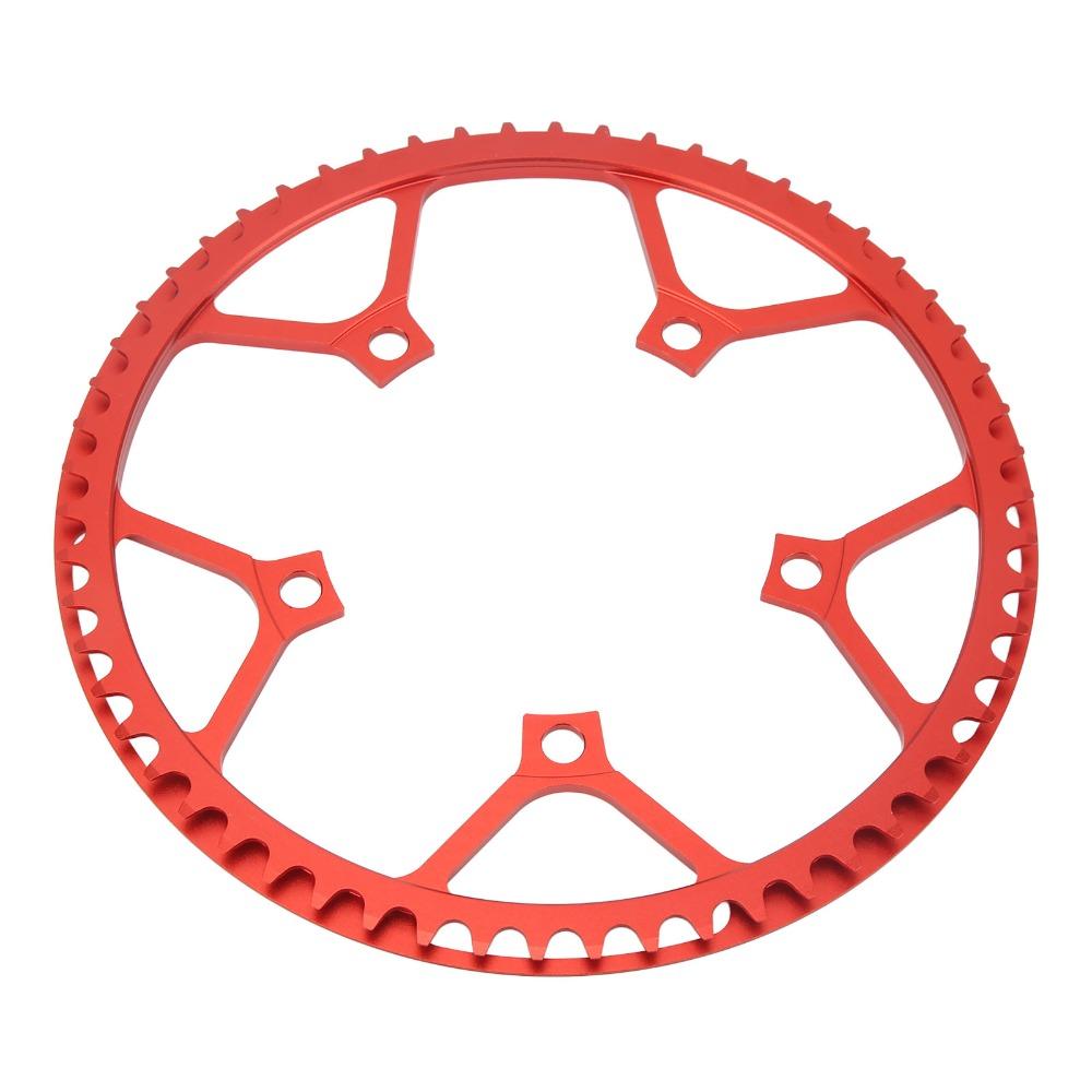 58T Bicycle Chainring Aluminum Alloy Bike Chainwheel Durable Folding Bike Chainring  BMX Bike