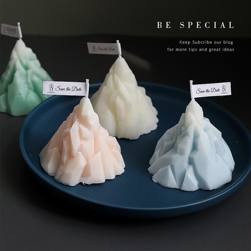 Iceberg Scented Candles Creative Gifts Handmade Ornaments Decorative Fragrance Candles