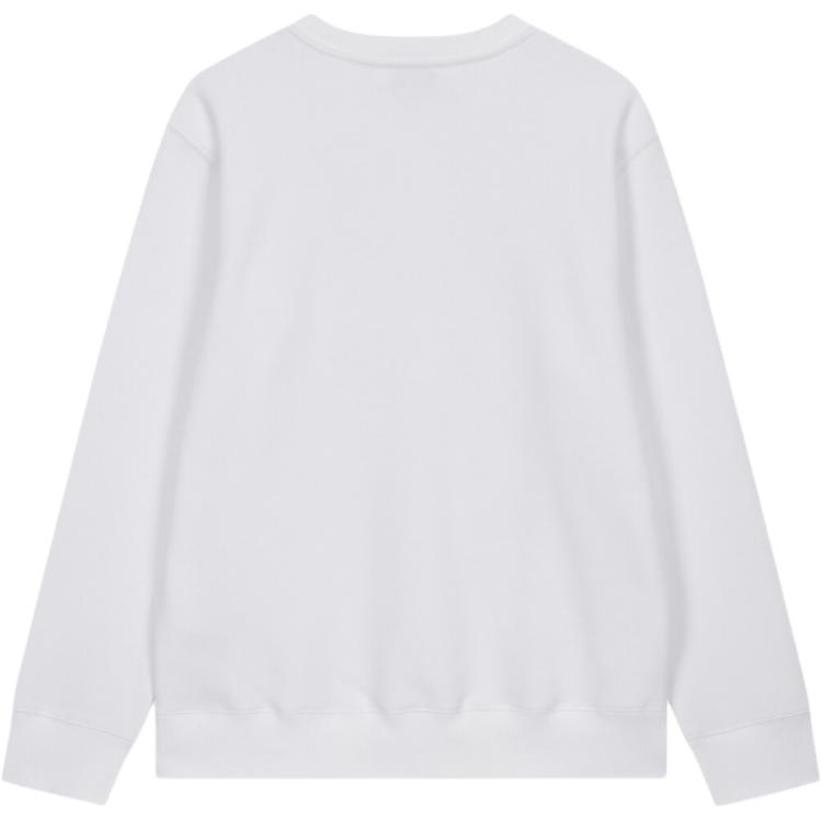 Calvin Klein Letter Blend Long Sleeve Sweatshirt Men sweatshirt White J326967YAF