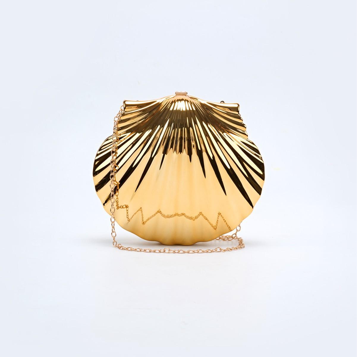 

Fashion personalized acrylic scallop women s dinner bag 2025 new versatile high-end shoulder clutch bag