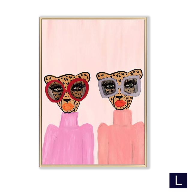 Abstract Ancient Egypt Posters And Prints Wall Pictures Boho Snake Tiger Wall Art Leopard Lady Canvas Painting For Bedroom Decor