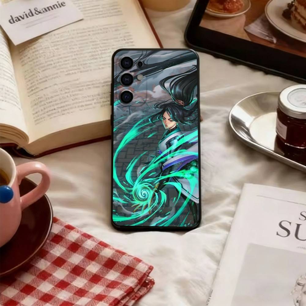

Wei Lingying Valorant Phone Case Soft black For Samsung S25,S24,S21,S22,S23,S30,Ultra,S20,Plus,Fe,Lite Samsung S30plus5G