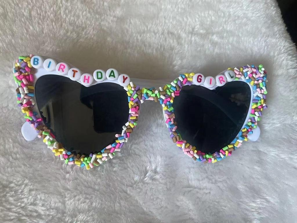 2024 Trendy Pearl Bride Sunglasses for Women's Weddings & Birthday Parties - Euro-American Style