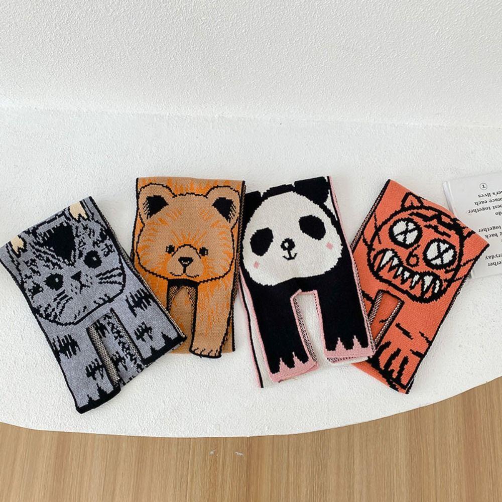 

Soft Cartoon Animal Scarf Cute Windproof Warm Scarf Winter Kids Scarf
