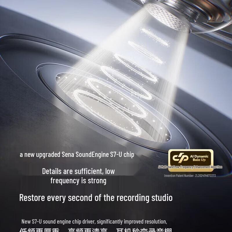 SANAG S7S Ultra AI Translator Wireless Ear-Clip Headphones