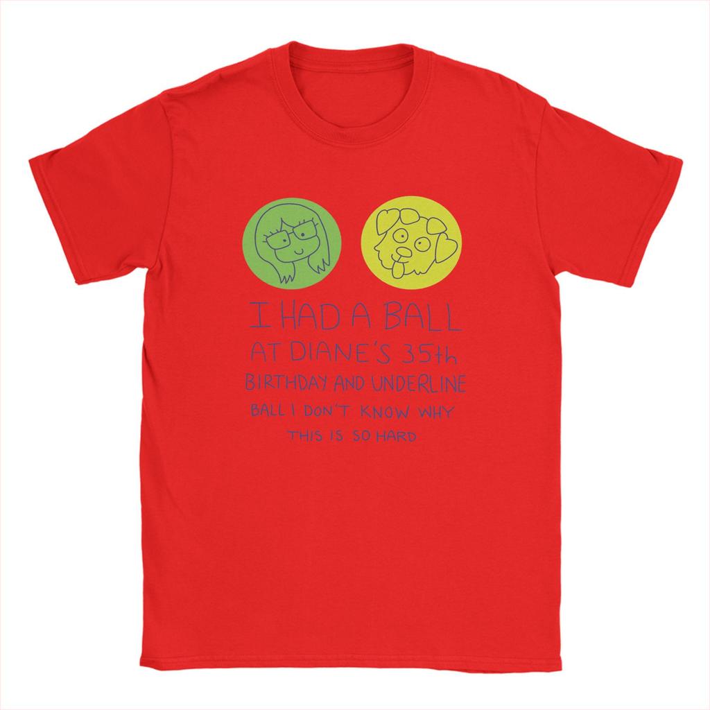 Men's I Had a Ball at Dianes 35th B-BoJack H-Horseman T Shirt I Had a Ball at Dianes 35th 100% Tee Shirt Gift Idea T-Shirt