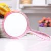 Cosmetic Mirror Makeup Clear Image Comfortable Grip Good Reflection Cosmetics Vanity Burr Free Double-Sided Handheld Magnifying Gift Supply Carry on