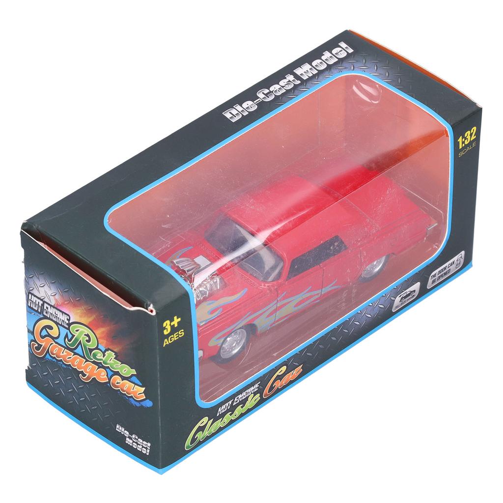 1:32 Battery Powered Children Kids Toddler Alloy Car Toy Simulation PullBack Car Toy(Red )