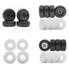 4Pcs RC Car Wheel Tires Set Replacements for MN90 MN91 MN99 MN99S Model Buggy Parts DIY Modified