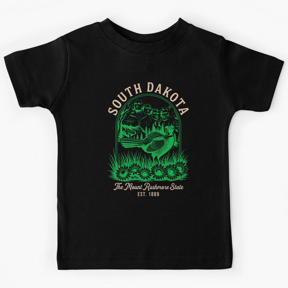 South Dakota The Mount Rushmore State Kids T-Shirt 110