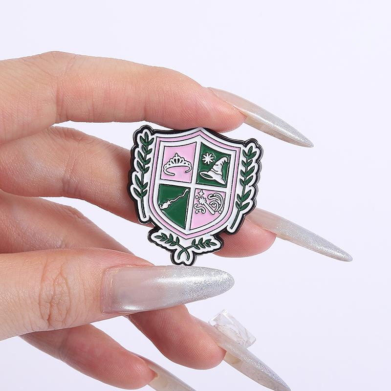 Magic Witch Enamel Pins Custom Magic Academy Brooches Lapel Badges Clothes Funny Jewelry Gift for Kids Friends