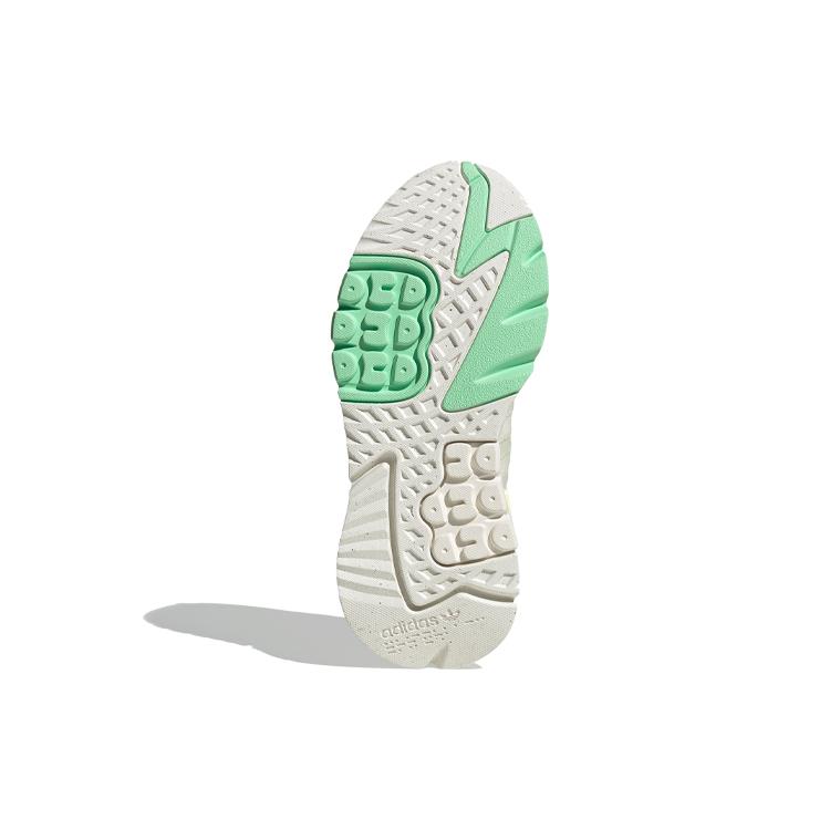 Adidas Originals Nite Jogger 'White Yellow Green' Women's FY3104