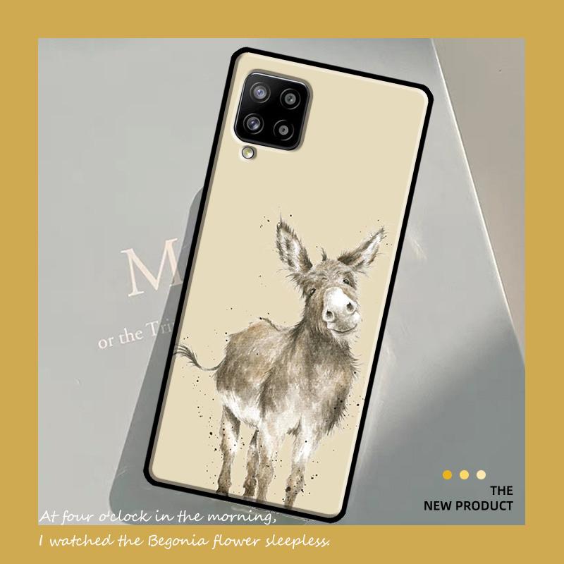 

Cute Alpaca Donkey Case For Samsung Galaxy A54 A34 A14 A15 A35 A55 A16 A26 A36 A56 A52 A12 A32 A13 A33 A53 A17 Samsung A33 5G