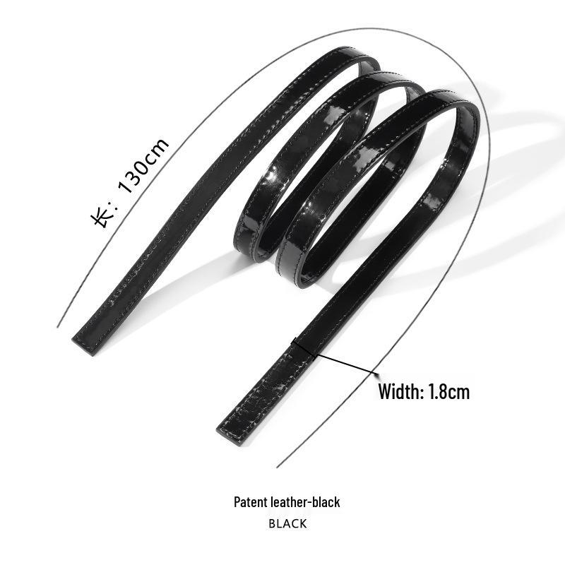 Paski ze skóry bydlęcej: D-63 Oryginalne Akcesoria Bagażowe DIY - Opcje Płaskie, Krzyżowe, Tkane Liczi