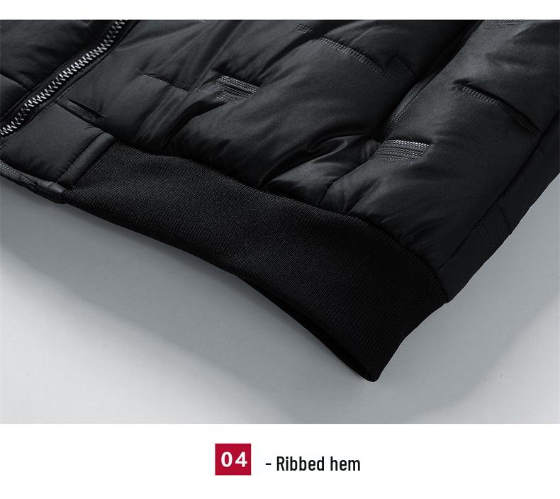 Men's Urban Plus Size Warm Vest - Fashionable European & American Style