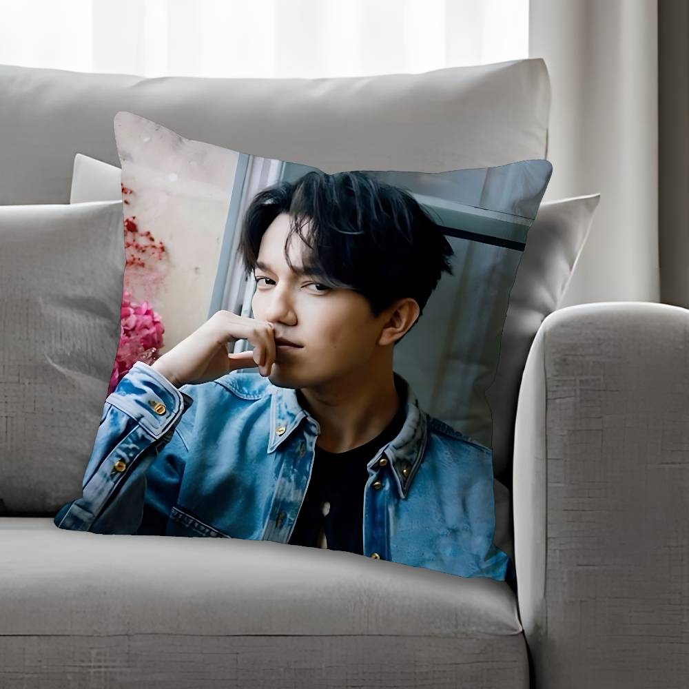 DDimash KKudaibergen Pillow Cases for Bedroom Living Room Sofa Home Decor Polyester Cushion Cover with Zipper